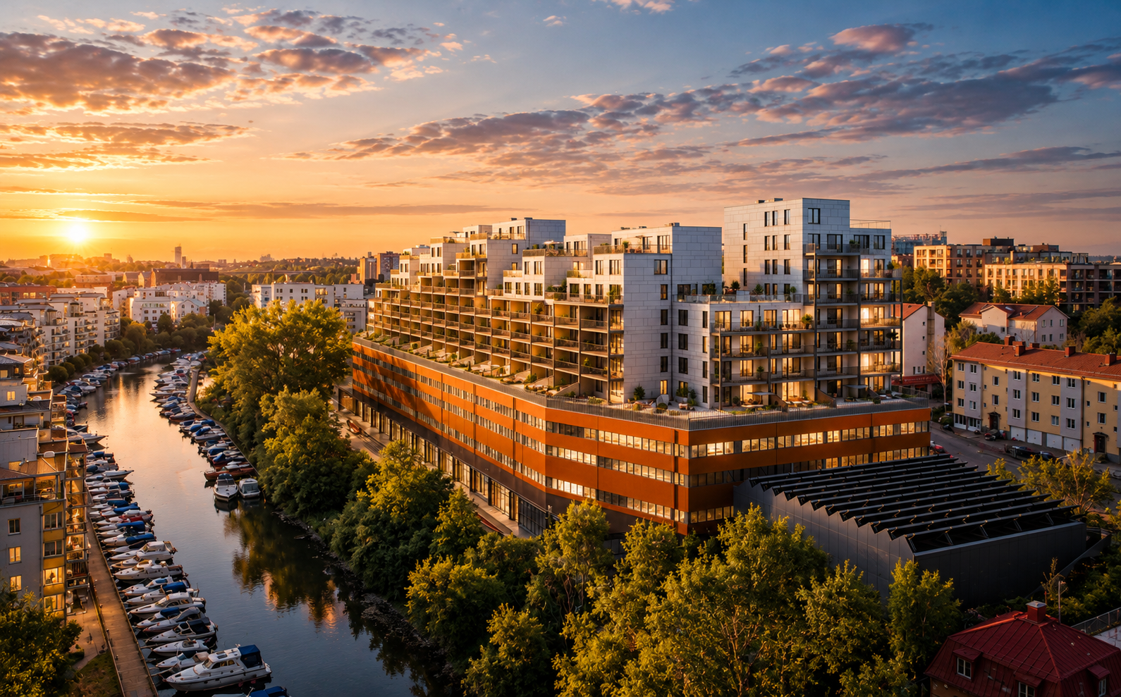 Bromma Boardwalk – projekteringsledare av Projbyrån